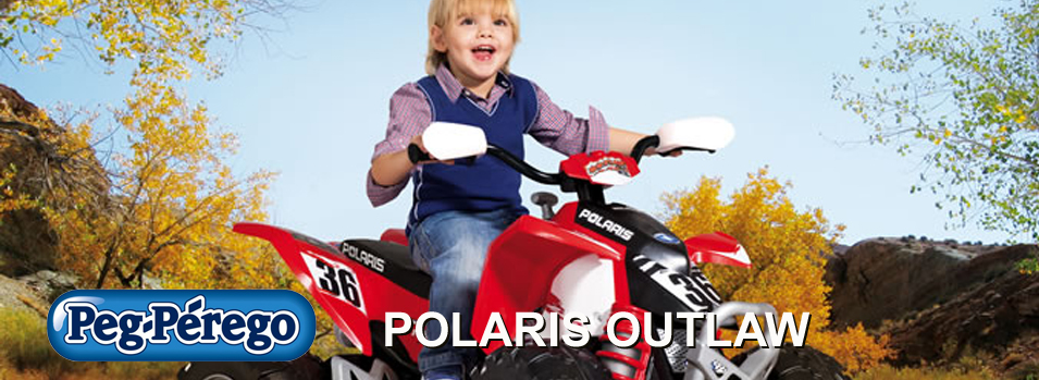 Polaris Outlaw med barn i